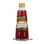 Pompeian Vinegar natural garlic flavor red wine vinegar Center Front Picture