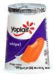 Yoplait Whips! lowfat yogurt mousse, orange creme Center Front Picture