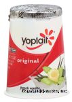 Yoplait Original french vanilla 99% fat free yogurt Center Front Picture