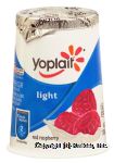 Yoplait Light red raspberry fat free yogurt Center Front Picture