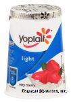 Yoplait Light very cherry fat free yogurt Center Front Picture