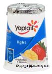 Yoplait Light strawberries 'n bananas fat free Center Front Picture