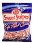 Bob's Sweet Stripes soft mint candy Center Front Picture