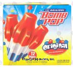 Bomb Pop  original cherry, lime, blue raspberry frozen confection, 12-count Center Front Picture