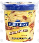 Blue Bunny  butter pecan ice cream Center Front Picture