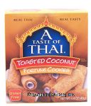 A Taste Of Thai  toasted coconut fortune cookies, gluten free Center Front Picture