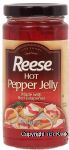 Reese  hot pepper jelly with red jalapenos Center Front Picture