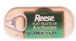 Reese  flat fillets of anchovies in pure olive oil, salt added Center Front Picture