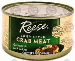 Reese  crab meat, lump style Center Front Picture