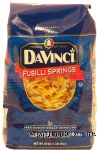 Da Vinci  pasta fusille springs Center Front Picture