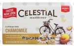 Celestial Seasonings  chamomile caffeine free herb tea, 20-bags Center Front Picture