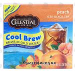 Celestial Seasonings  peach ice cool brew iced tea, 48 tea bags Center Front Picture