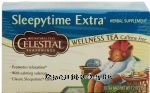 Celestial Seasonings Sleepytime Extra wellness tea herbal supplement, caffeine free, 20-bags Center Front Picture