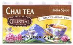 Celestial Seasonings Chai Tea original india spice, black tea with exotic spices, 20 Ct Center Front Picture