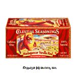 Celestial Seasonings Rooibos Tea Madagascar Vanilla Red Caffeine Free 20 Ct Center Front Picture