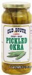 Old South  pickled okra, mild crisp Center Front Picture