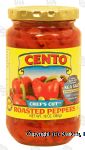 Cento Chef's Cut roasted peppers Center Front Picture