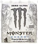 Monster Zero Ultra energy drink, 16-fl. oz. cans Center Front Picture