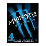 Monster  lo-carb energy drink, 4 16-ounce cans Center Front Picture