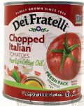 Dei Fratelli Prima Qualita chopped italian tomatoes, herbs & olive oil Center Front Picture