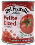 Dei Fratelli prima qualita petite diced tomatoes in juice Center Front Picture