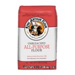 King Arthur  unbleached all-purpose flour, never bromated Center Front Picture