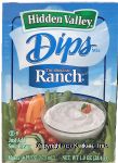 Hidden Valley Dips original ranch dip dry mix just add sour cream makes 16 fl. oz. Center Front Picture