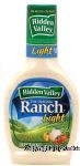 Hidden Valley Ranch  original light ranch dressing Center Front Picture