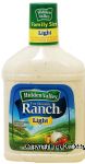 Hidden Valley  light ranch dressing Center Front Picture