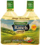 Hidden Valley Homestyle thick & creamy original ranch dressing, 40-fl. oz. plastic bottles Center Front Picture