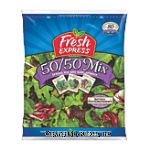 Fresh Express 50/50 Mix spring mix and spinach Center Front Picture