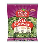 Fresh Express Caesar Salad Kit w/Dressing & Toppings Center Front Picture