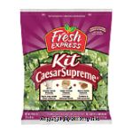 Fresh Express Kit caesar supreme salad & toppings Center Front Picture