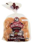 Aunt Millie's Hearth 96% fat free whole grain hamburger buns, 8-count Center Front Picture