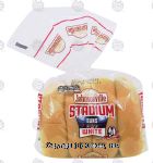 Johnsonville Stadium white hot dog buns, 8-count Center Front Picture