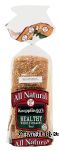 Koepplinger's All Natural healthy whole grains sliced bread loaf Center Front Picture