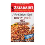 Zatarain's  New Orleans Style Dirty Rice Mix Center Front Picture