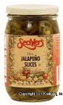 Sechler's  hot jalapeno slices Center Front Picture