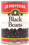 La Preferida  black beans - frijoles negros Center Front Picture