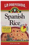 La Preferida  spanish rice dry mix Center Front Picture