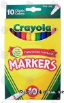 Crayola  fine line markers, 10 non-toxic colors Center Front Picture