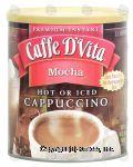 Caffe D' Vita Mocha hot or iced cappuccino, 32 servings Center Front Picture