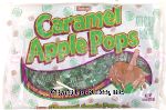 Tootsie  caramel apple pops, green apple candy with chewy caramel Center Front Picture