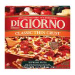 Digiorno Pizza Thin Crispy Crust Supreme Center Front Picture