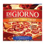 Digiorno Pizza Thin Crispy Crust Pepperoni Center Front Picture