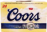 Coors Beer 12 Oz Cans Center Front Picture