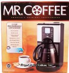 Mr. Coffee  12 cup programmable coffeemaker and pot Center Front Picture