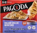 Pagoda  cream cheese wontons, w/sweet chili sauce Center Front Picture