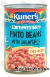 Kuner's Southwestern pinto beans with jalapenos Center Front Picture