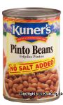 Kuner's  pinto beans, no salt added Center Front Picture